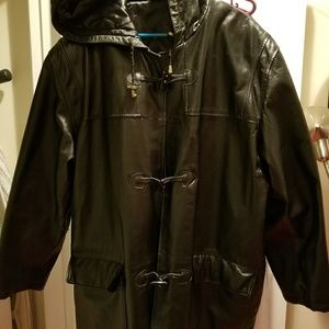 Mens leather jacket